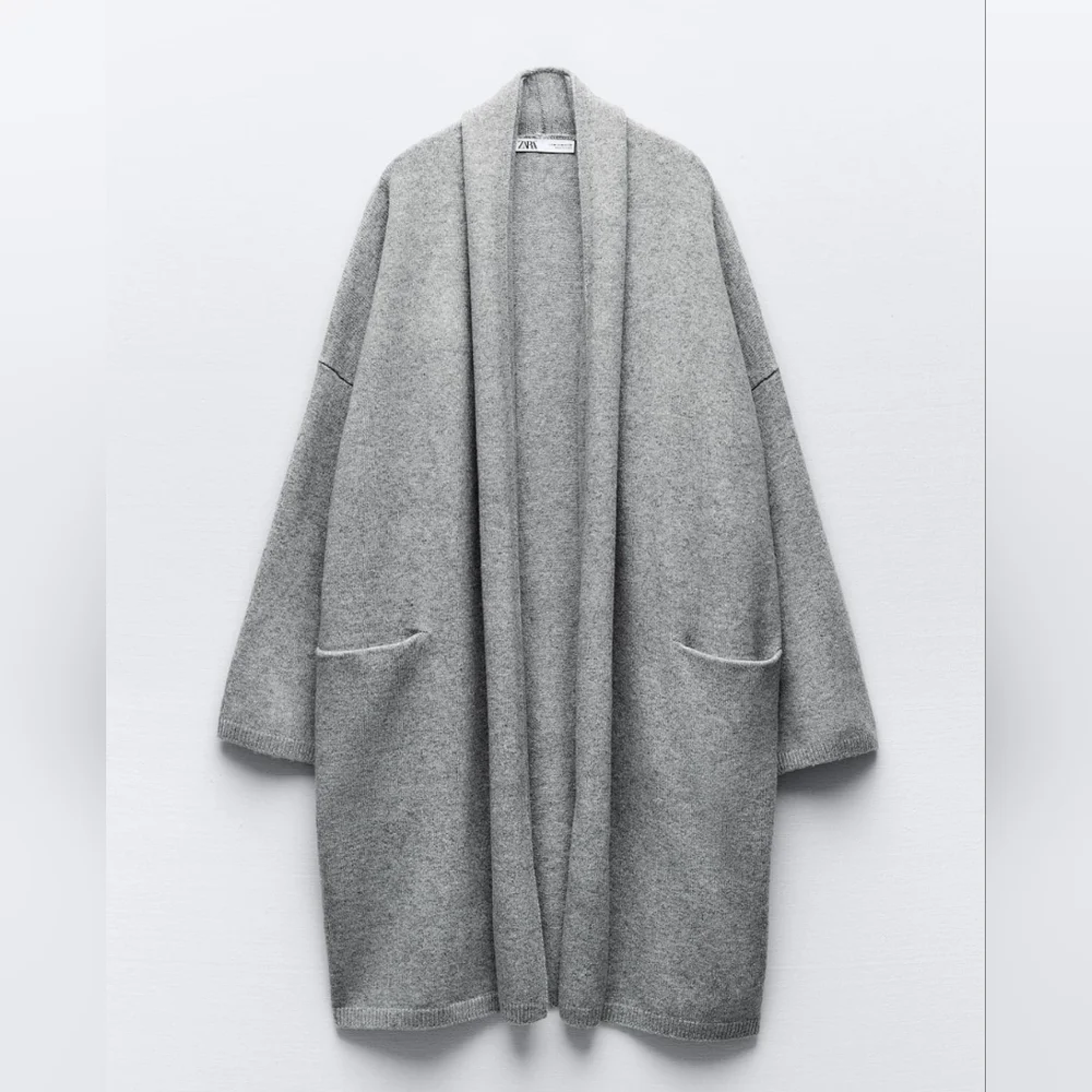 ZARA  SOFT CARDIGAN - Picture 4 of 6